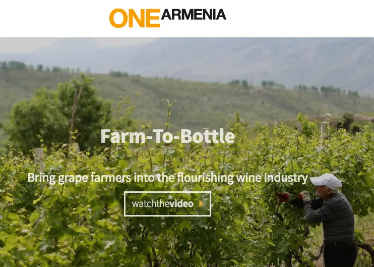 One Armenia Farm to Bottle