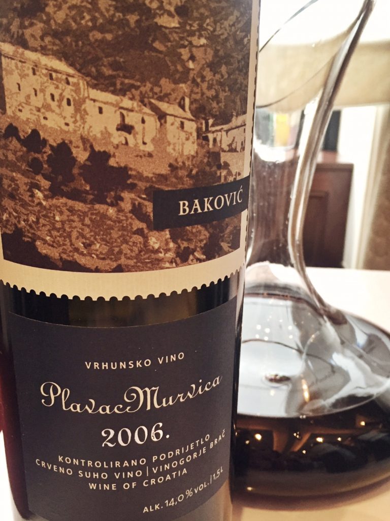 bakovic plavac mali Zagreb VINOcom