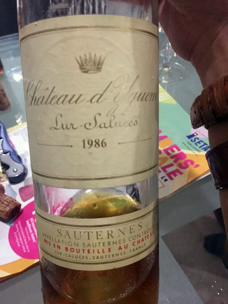 chateau dyquem sauternes 1986 - best wine 2016