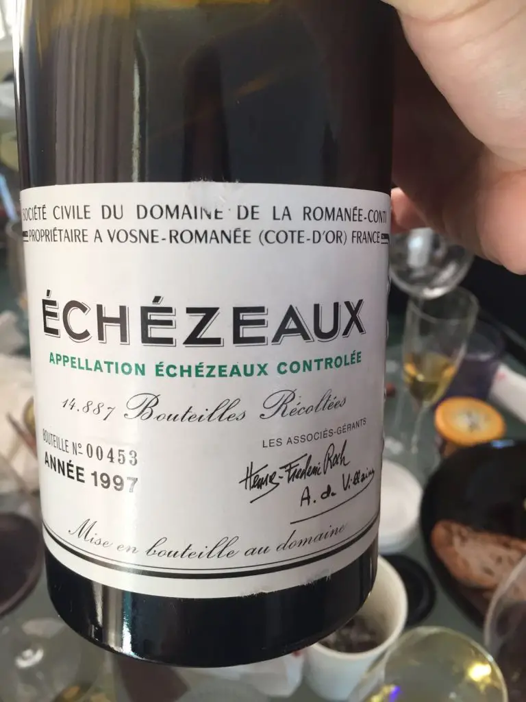 Domaine de la Romanée-Conti, Échézeaux, 1997 (Cote de Nuits, France) - best wine 2016