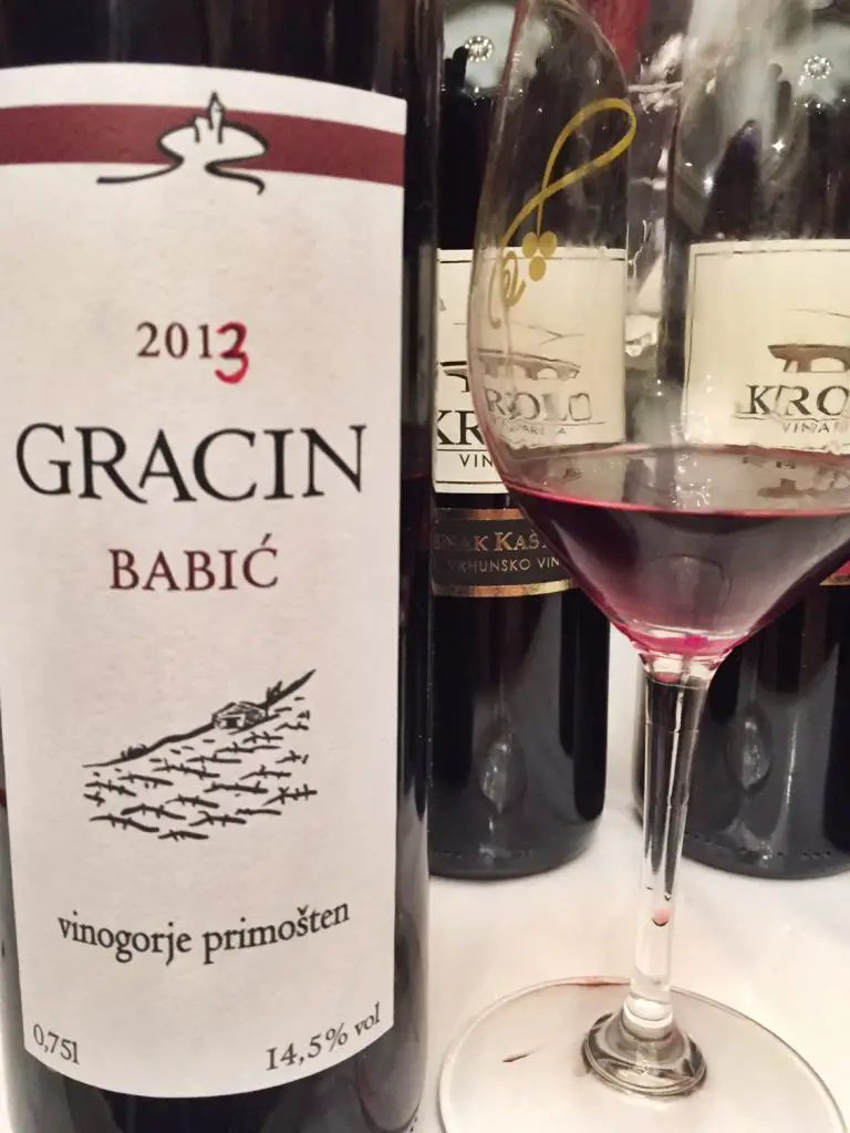 gracin babic croatian wine Zagreb VINOcom