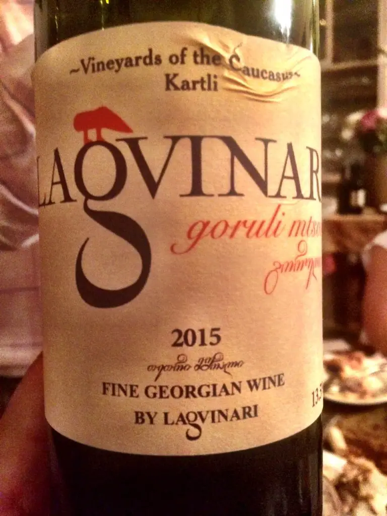 Lagvinari, Goruli Mtsvane, 2015 (Kartli, Georgia) - best wine 2016