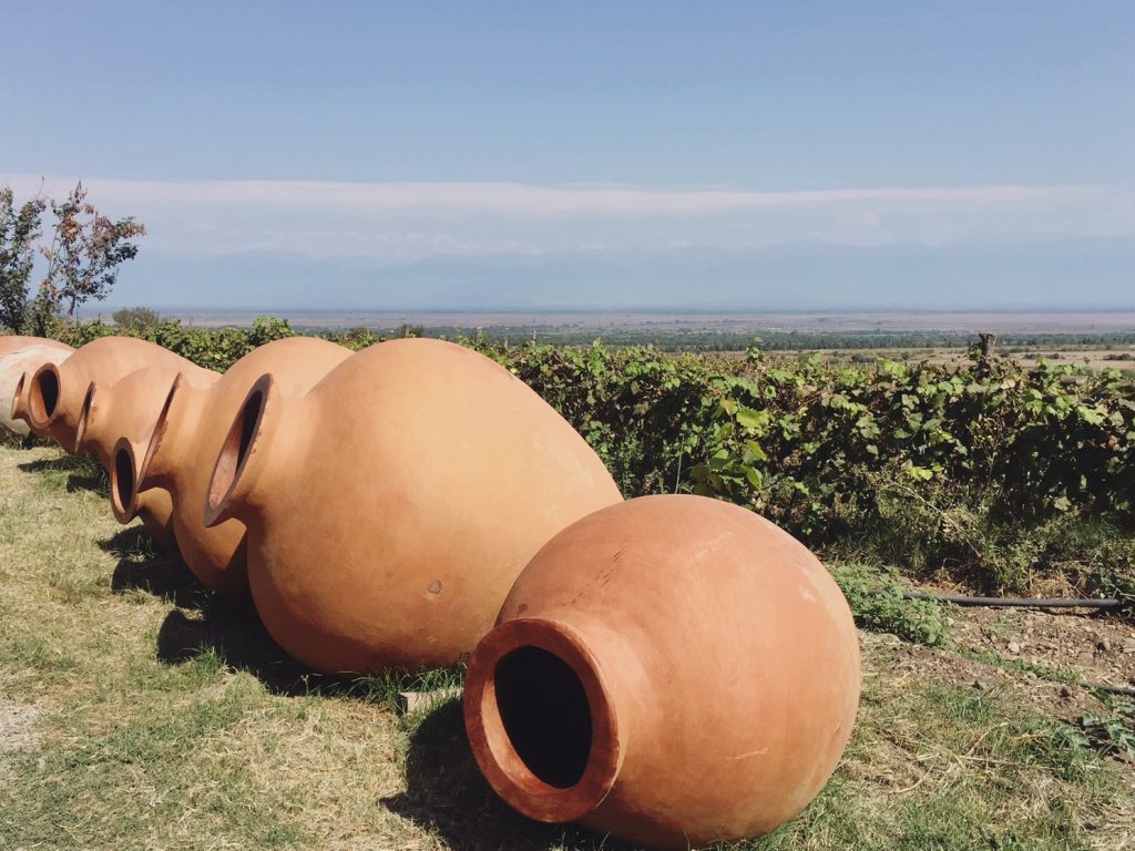 qvevri in kakheti-pheasants tears-georgian wine