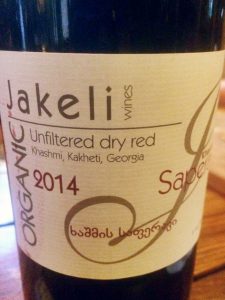 Jakeli Saperavi 2014