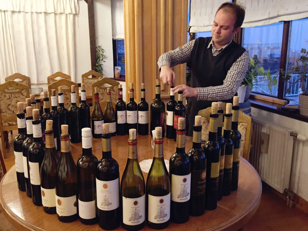 Krauthaker tasting