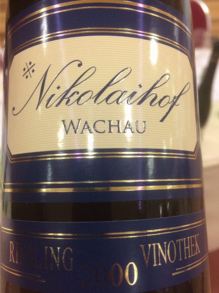 Nikolaihof Riesling Vinothek Vinart Grand Tasting
