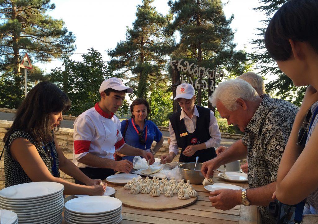 tourism georgia khinkali georgian wine scene