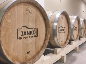 Janko Vinarija Podrum Barrel Room Serbian Wine