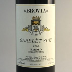 brovia barolo garblet sue