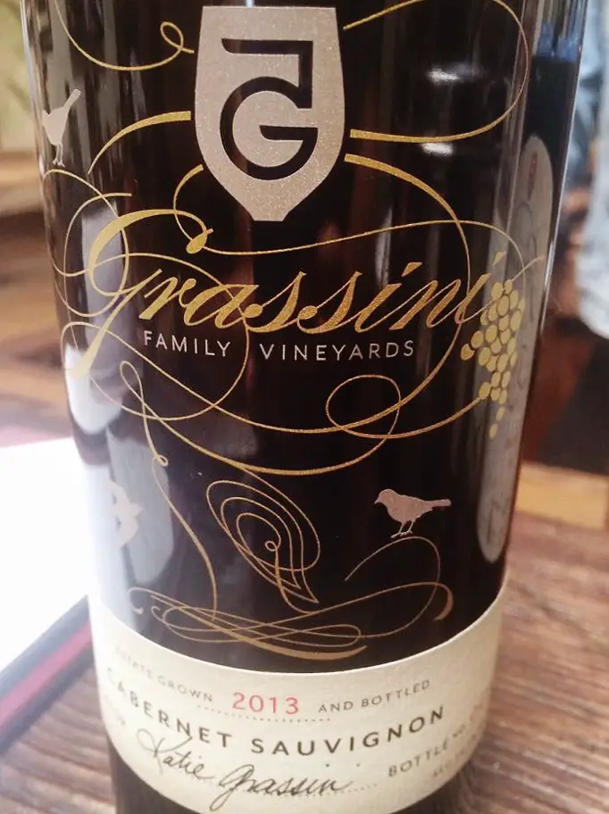 Grassini, Cabernet Sauvignon, 2013 wines from santa barbara