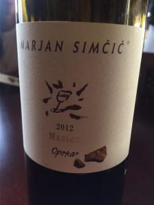 Marjan Simcic Merlot Opoka