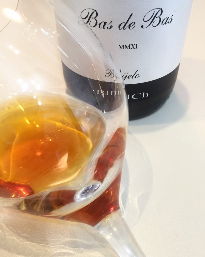 Bibich Bas de Bas Bijelo Croatian Wine Amber Wine Orange Wine