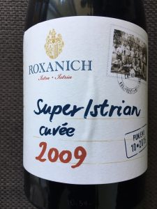 Roxanich Super Istrian Wine
