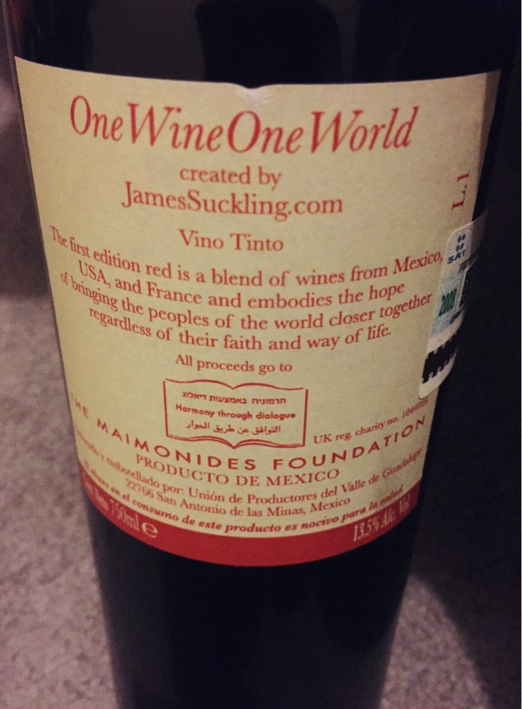 james suckling one wine one world