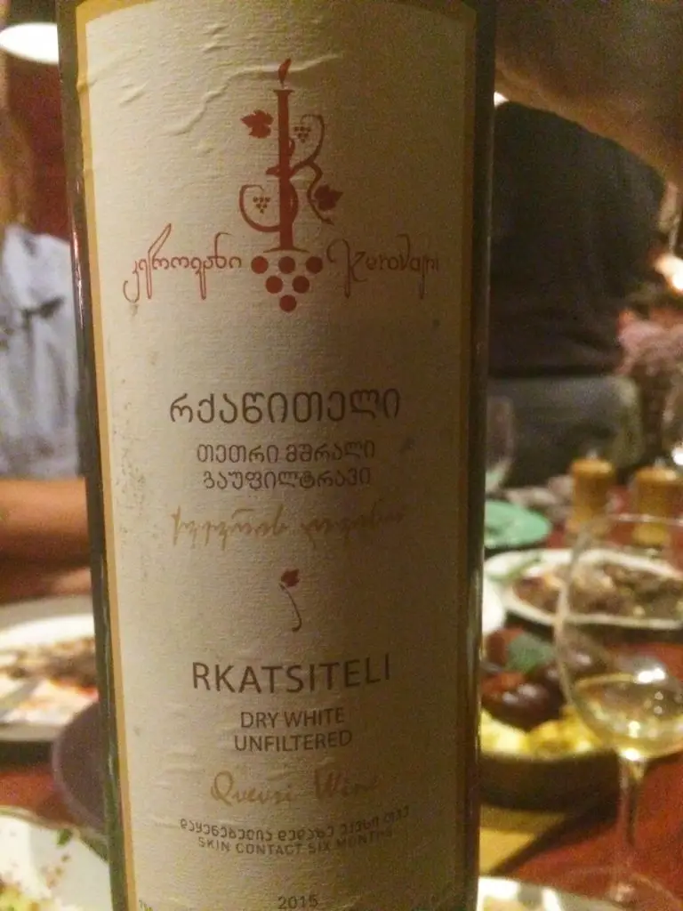 Archil Natsvlishvili Rkatsiteli natural wines georgian wine