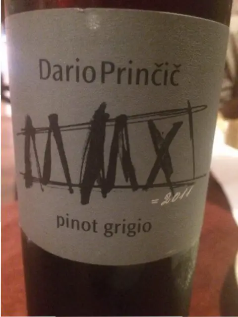 Dario Prinčič Pinot Grigio Natural Wines