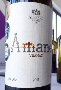 aleksic vranac serbian wine