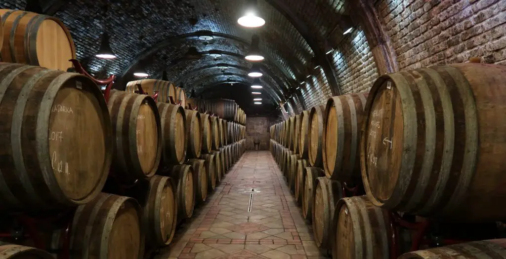 Takler Winery Cellar