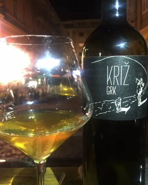kriz grk orange wine