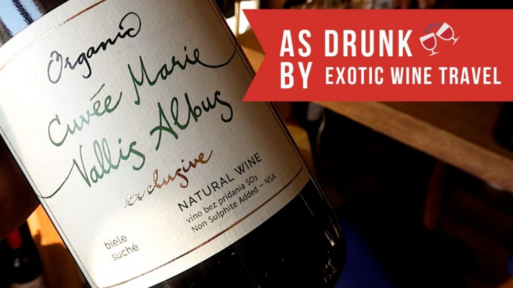 Organic Cuvee Marie Vallis Albus Exclusive