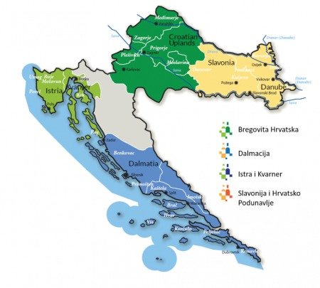 Croatian Wine Regions Vina HR