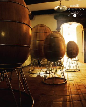 Jakoncic Egg Shaped Oak Barrels