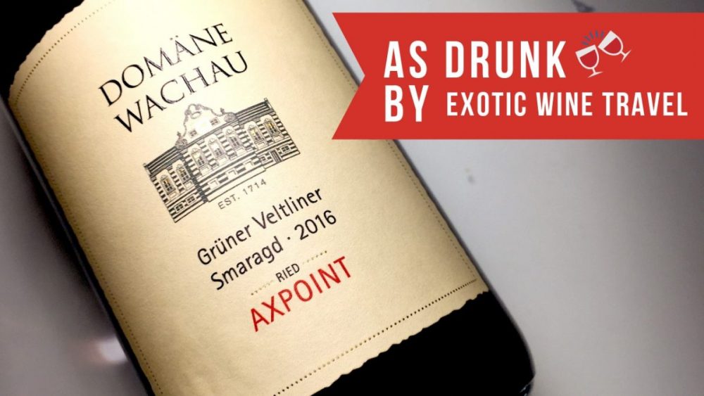 Domane Wachau Gruner Veltliner Smaragd Axpoint 2016