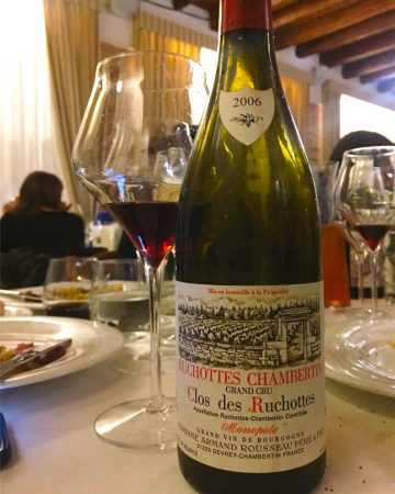 Domaine Armand Rousseau Pere Fils Ruchottes Chambertin Grand Cru Clos du Rochettes