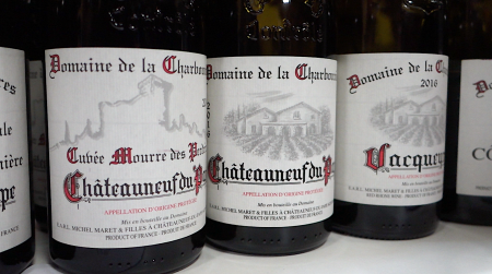 Domaine de la Charbonniere Cuvee Moure des Perdrix chateauneuf du pape