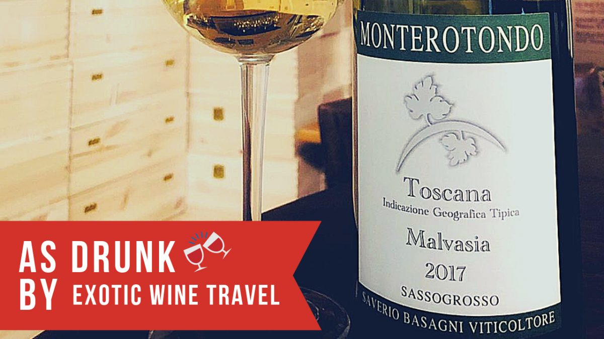 Monterotondo Toscana Malvasia Sasso Grosso 2017