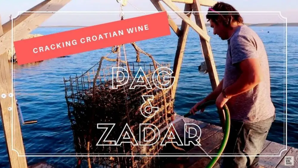 Cracking Croatian Wine Underwater wine Cellar