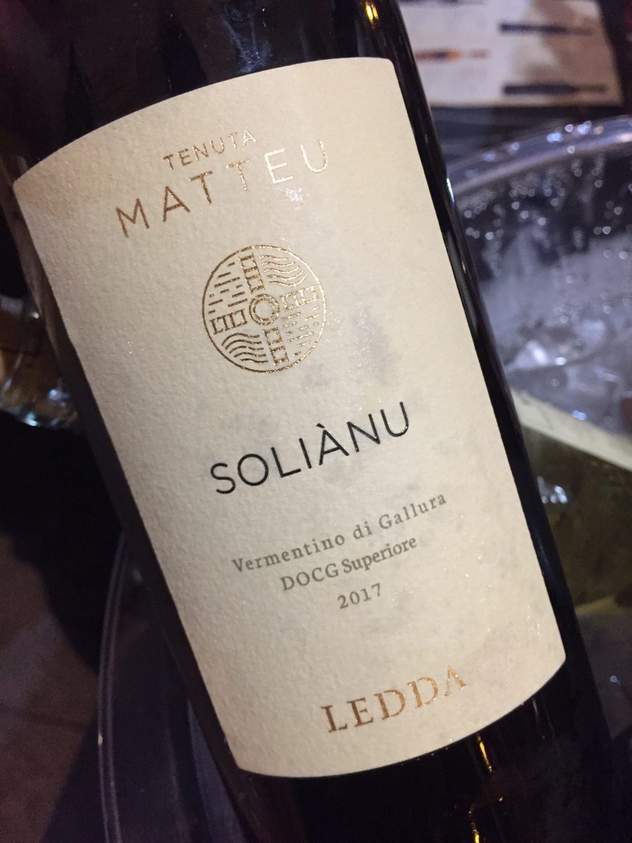 Tenuta Matteu Solianu Vermentino di Gallura Superiore