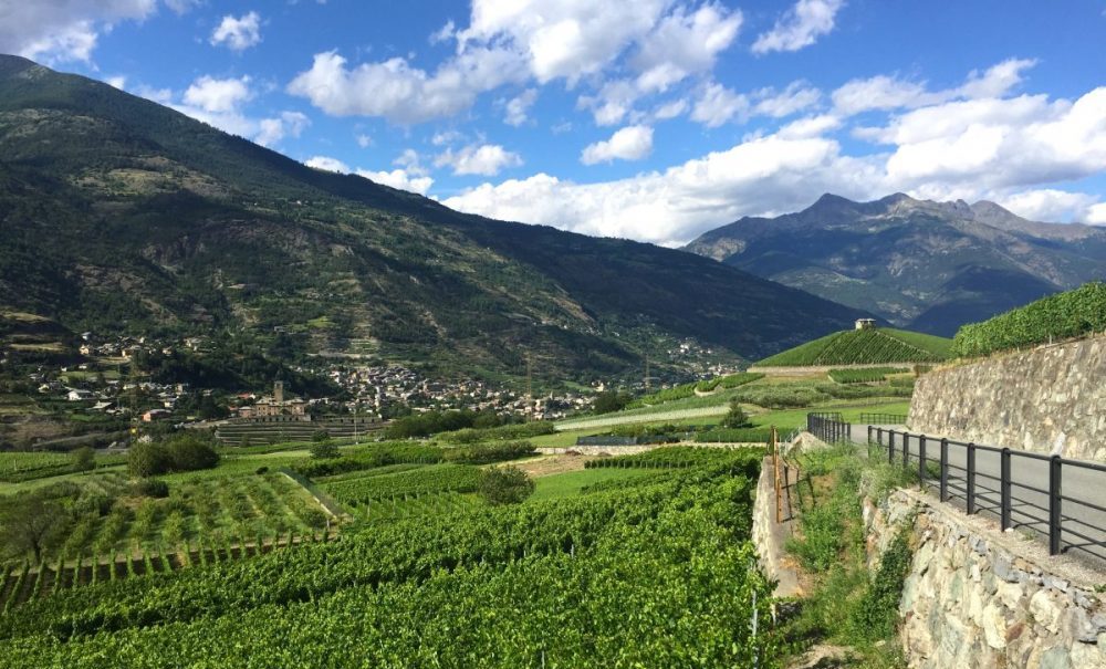 Italian wine valle d aosta