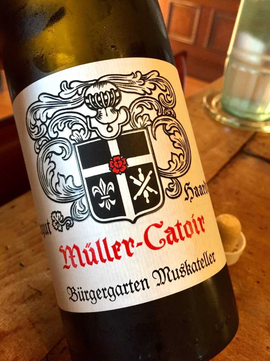 Muller Catoir Burgergarten Muskateller