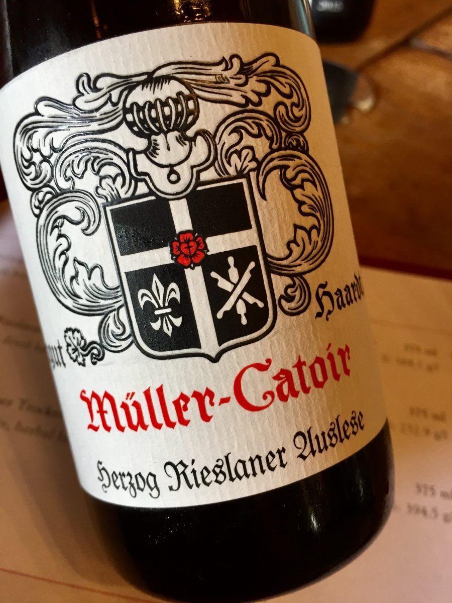 Muller Catoir Herzog Rieslaner Auslese