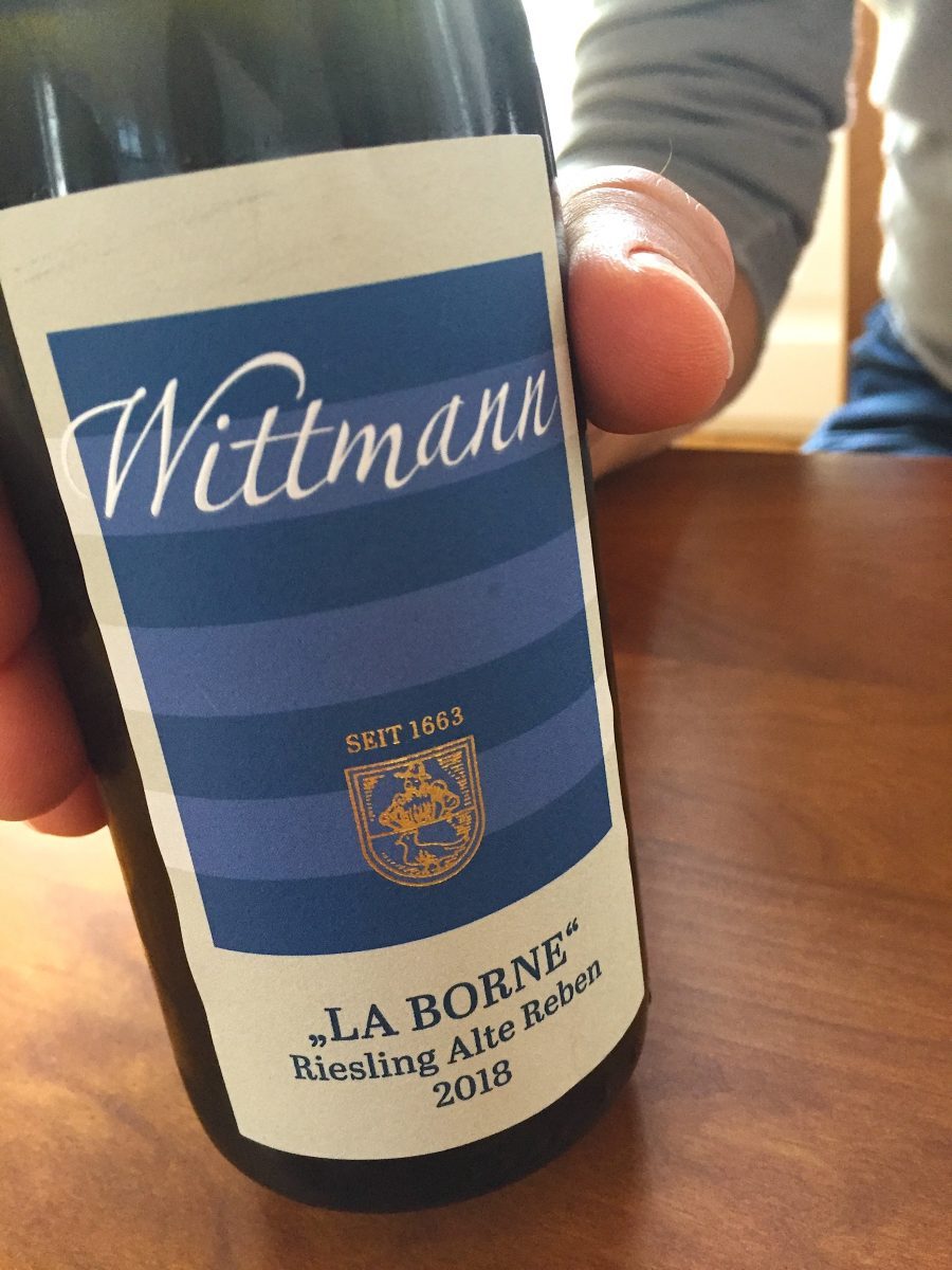 Wittmann la borne riesling alte reben