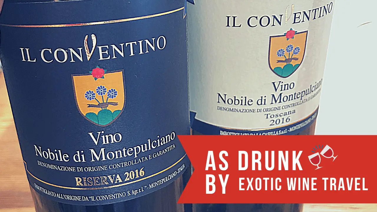 il conventino vino nobile di montepulciano sangiovese tuscany