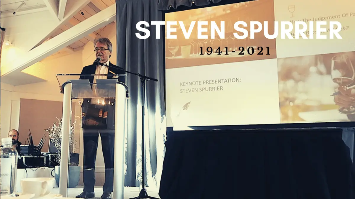Steven Spurrier RIP Judgement of Paris