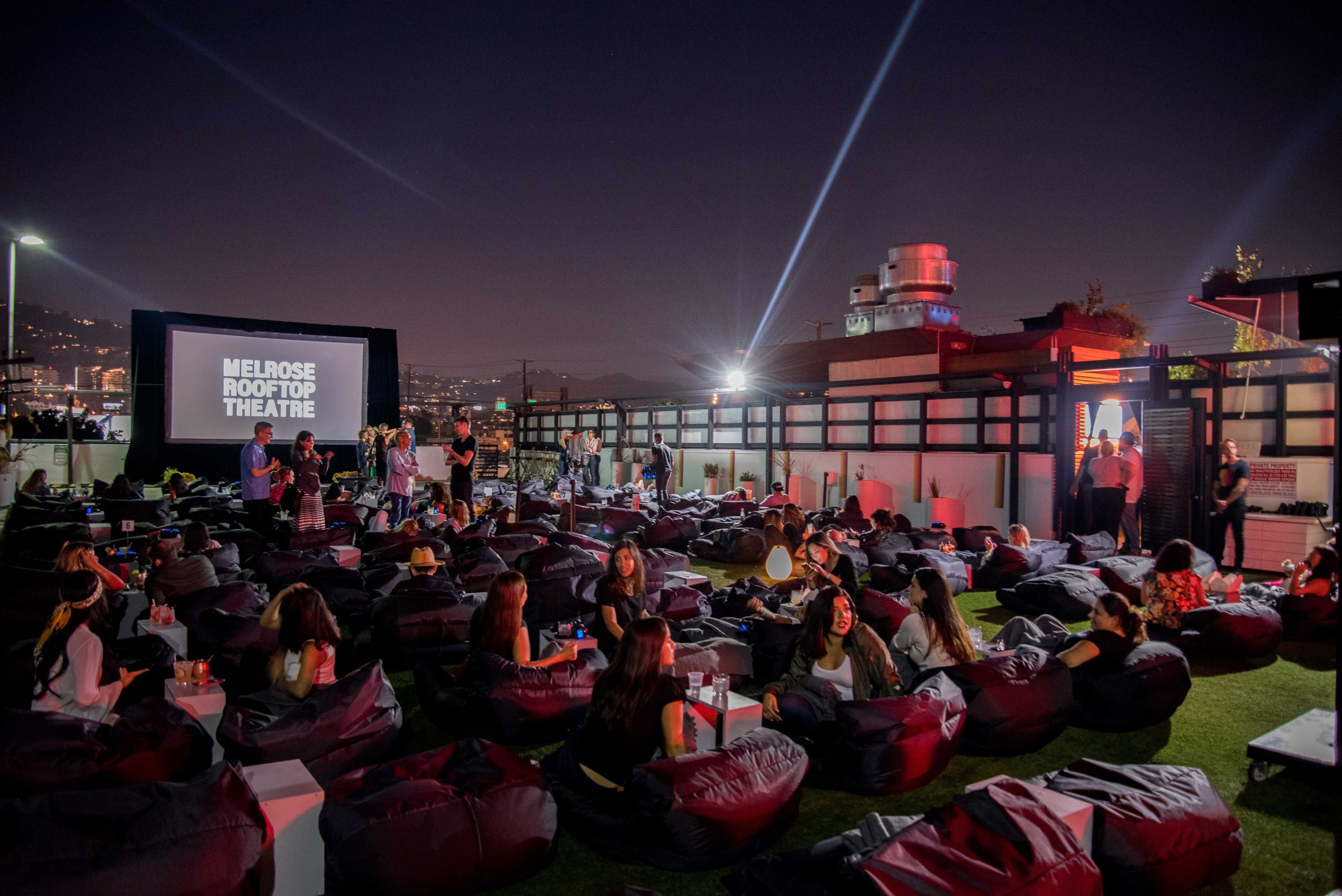 Image of the Melrose Rooftoop Theatre