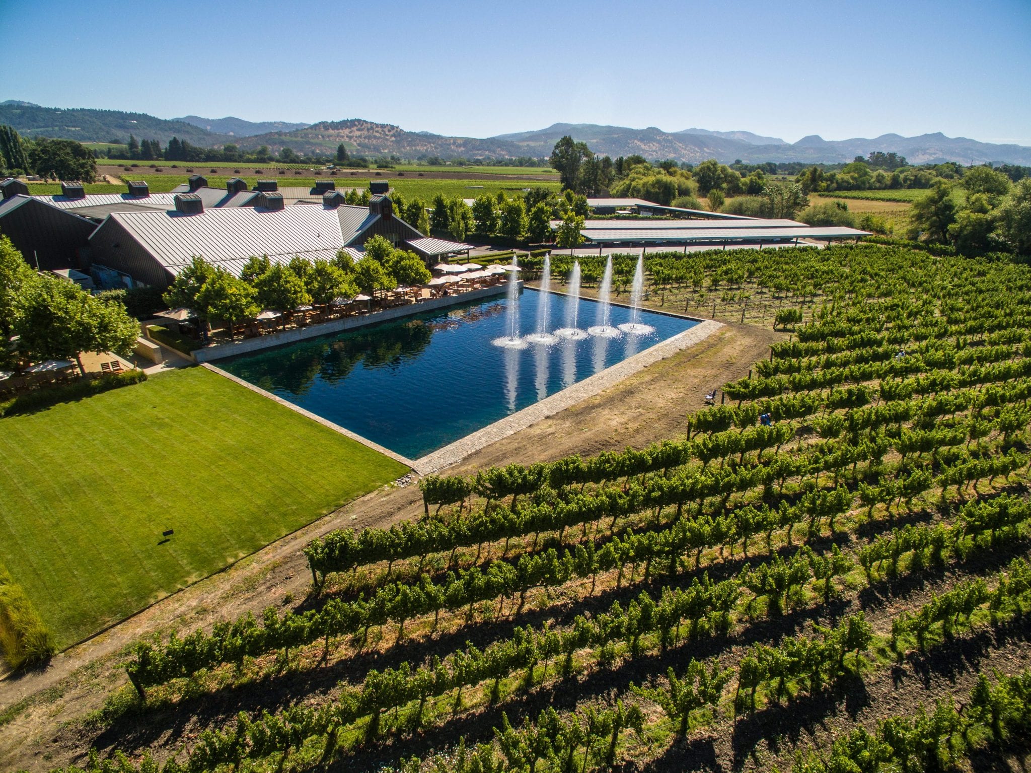 Image of Alpha Omega Winery in Napa Valley