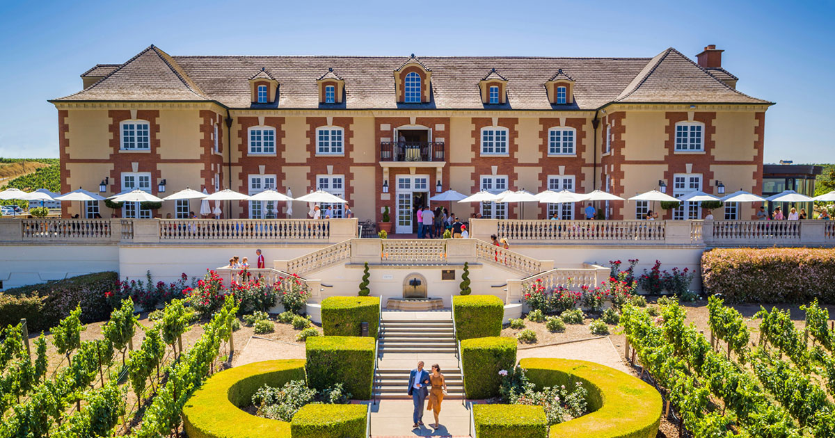 Image of Domaine Carneros winery in Napa Valley