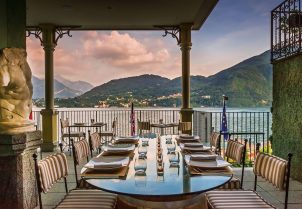 Featured image of La Terrazza Lake Como restaurant view