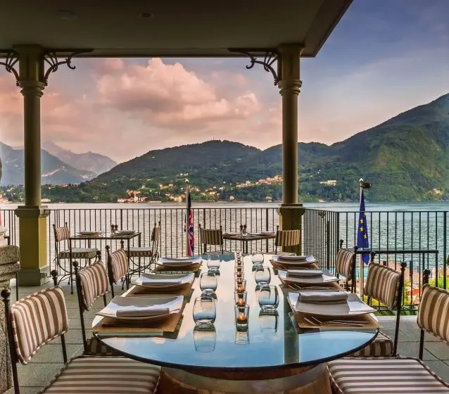 Featured image of La Terrazza Lake Como restaurant view