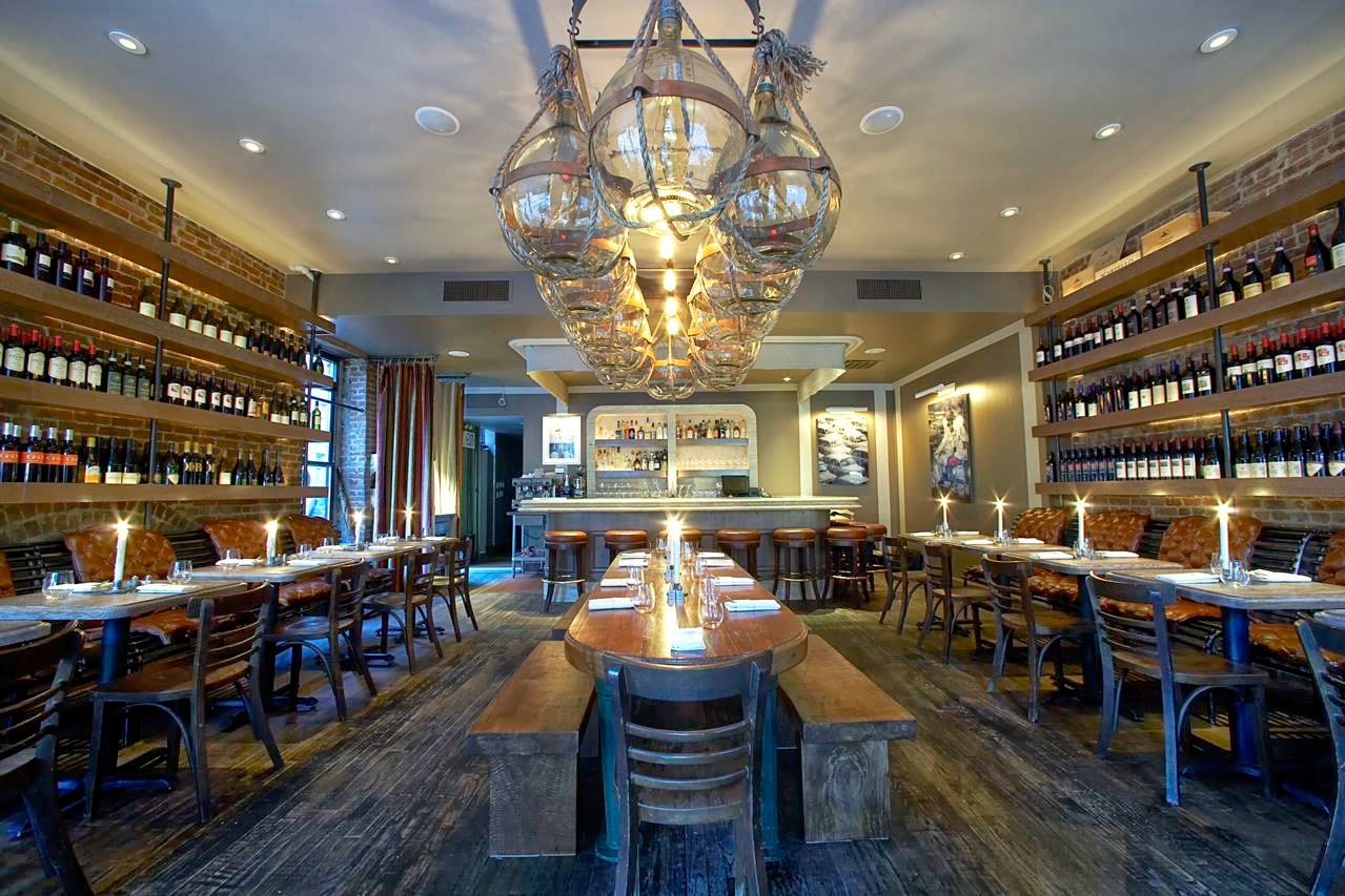 Featured image of interior decor of Felice 64 wine bar