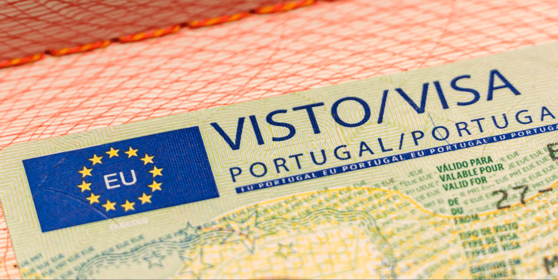 Example of Portugal visa 