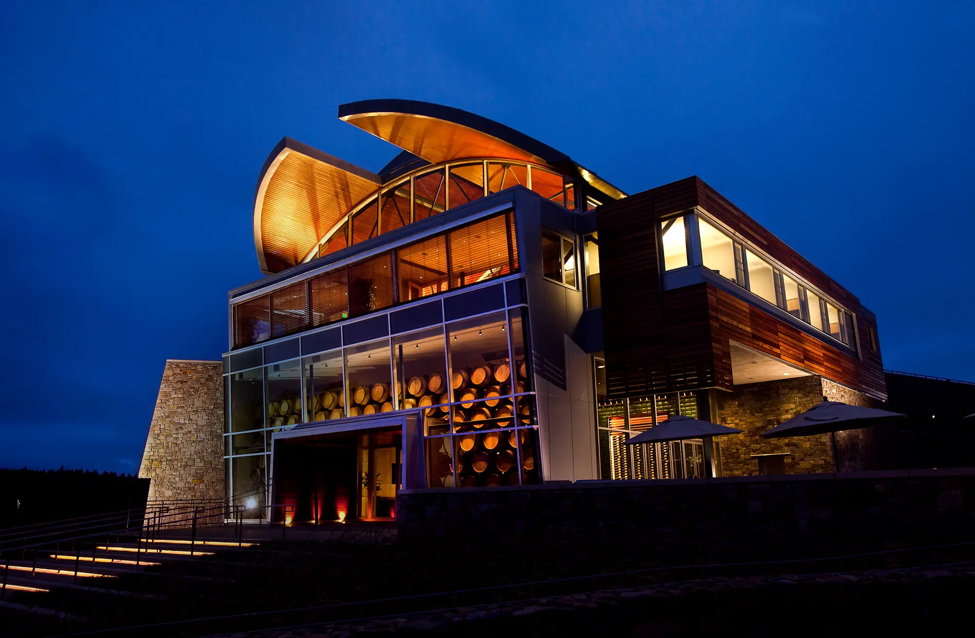 Image of exterior of Williams Selyem Winery