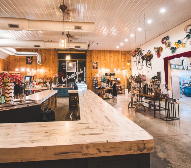 featured image of interior of a Three Brothers Wineries and Estates tasting room
